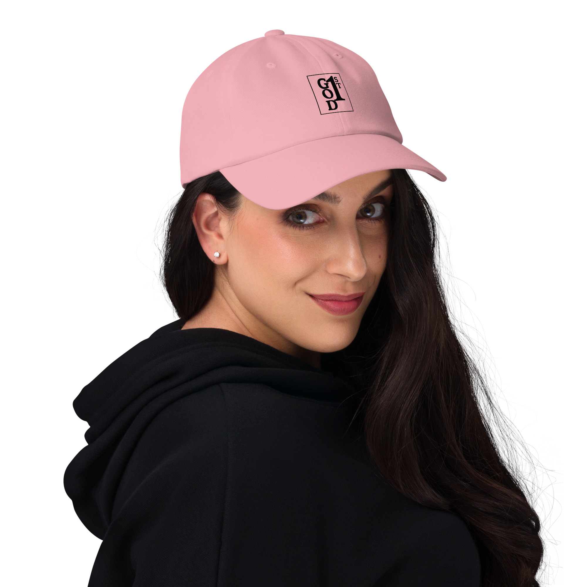 God First Christian Faith Hat Inspirational Hat for Men & Women Adjustable Hat - Image 4