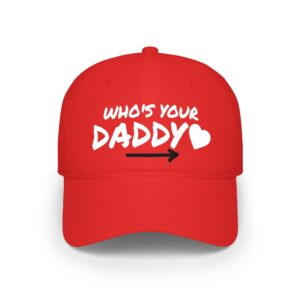 Who's your daddy Baseball Cap - Fun Streetwear Who's Your Daddy Baseball Cap | Funny Dad Hat | Sarcastic Father's Day Gift | Novelty Snapback for Men Women | Humorous Trucker Style